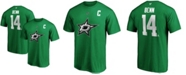 Fanatics Men's Jamie Benn Kelly Green Dallas Stars Authentic Stack Name Number T-shirt